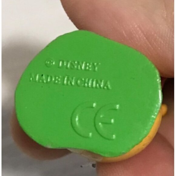 Disney Winnie The Pooh Miniature Figurine Holding Heart 1.5" Tall - Picture 4 of 6